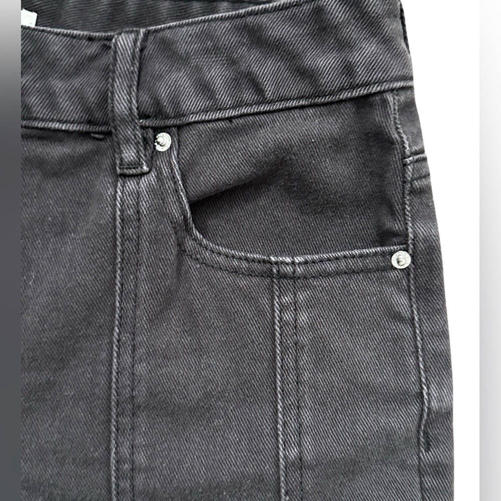 PACSUN Stretch High-Rise Shorts Black Denim Women’s Size 27. - Picture 11 of 15